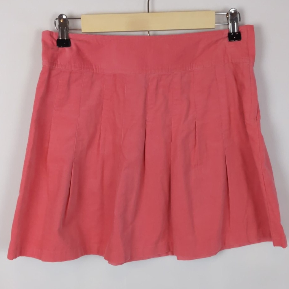 Club Monaco Corduroy Mini In Salmon